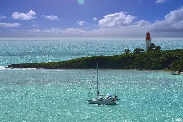 Ilet du Gosier en Guadeloupe                                                    