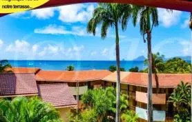Studio tout confort terrasse vue mer wifi et parking gratuit Anse Caritan Sainte-Anne Martinique