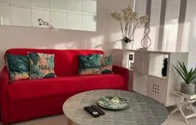 Studio pour 2 personnes dans résidence sécurisée avec (piscine)* et à 150m de la plage.