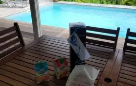 magnifique villa avec vue imprenable sur la mer des caraibes