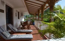 Residence de la plage au soleil les pieds dans l 'eau