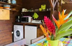 Bungalow Grenadine  vue sur la baie exceptionnelle dans jardin tropical au calme