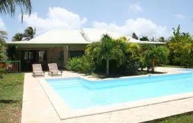 Villa HAMAK très grande piscine Vue mer Guadeloupe