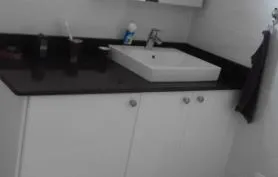 Villa T3  vue sur mer et montagne-grand jardin-  location saisonnière à Vieux-Habitants   -