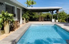 Villa Palma, piscine et jacuzzi, Cap Est, proche plage