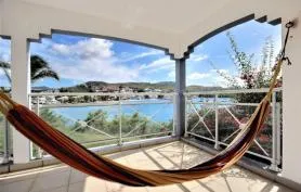 Appartement 3 chambres, vue et accès mer les Trois Îlets