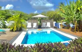 Villa 8 pers Ti Case Doudou. Rte touristique - St François 