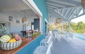 Magnifique villa 4ch, piscine, vue sur la baie du Diamant
