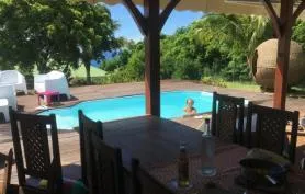Location de maison avec piscine et jacuzzi en Guadeloupe