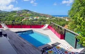 Ti' Paradise Villa - 4*- Piscine avec vue mer des Caraïbes (ex Pink Villa)