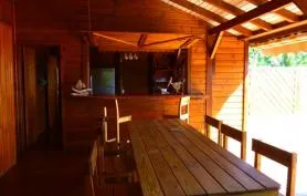 Loue villa bois 4 chambres et spa avec vue  panoramique sur la baie de deshaies