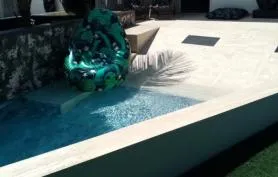 T2 avec piscine face à l'océan 