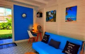 Bungalow indépendant vue mer et piscine privative à Deshaies