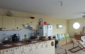 Appartement Le Lagons avec vue exceptionnelle et dominante sur la mer des caraïbes