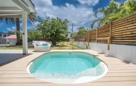 Villa 3CH, bac à punch, plage à 2min à pied