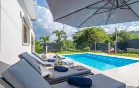 Villa Pointe du Bout, 4 chambres, piscine, plage à pied