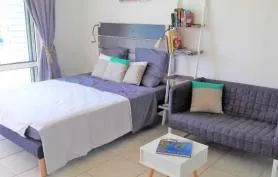 Studio Bleu Caraibe, les pieds dans l'eau vue mer 97113 000079 8V 