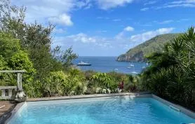 Charmante Villa, terrasse et piscine privée à Deshaies