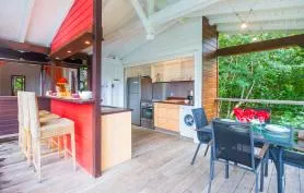 Charmante Villa, terrasse et piscine privée à Deshaies