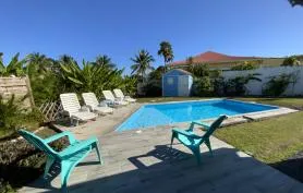 Villa 8 Pers Ti Bleu Caraibes Rte Touristique à St François