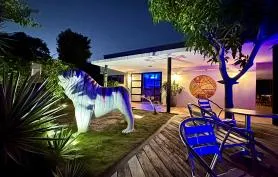 villa HERON de standing bord de mer & piscine au Diamant