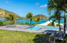 Villa Ti'case avec 4 chambres, piscine privée et vue mer