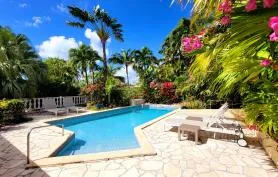 ANTILLES - GUADELOUPE : location villa de vacances 'KAZ A BAR' pour 4 personnes avec piscine