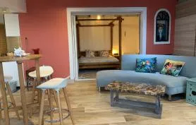 Tortuga, appartement de charme sur la plage de Grand-Case