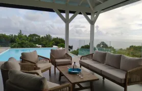 Villa 3 chambres vue sur la mer des Caraïbes