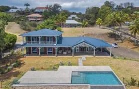 Villa Frégate Bay avec piscine et ponton