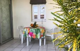 La maison de la plage, pieds dans l'eau