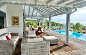 Villa Vaïtea, vue mer, piscine, 3 chambres