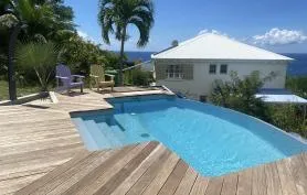 Villa Yekrik Yekrak - Vue sur la mer des Caraîbes