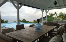 Villa 3 chambres vue sur la mer des Caraïbes