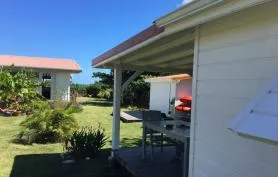 Bungalow Petit Macabou avec accès direct à la plage au Vauclin