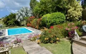 Superbe villa créole de standing avec piscine et spa privatifs