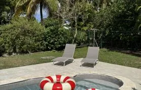Villa Coco piscine privative vue parc tropical