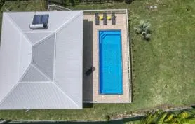 Villa Ti' Case Bleue au calme avec piscine à deux pas de la plage de Bois Jolan