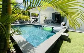 Villa Tropical Paradise récente, piscine privée, 4 chambres, 2 SDB