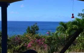 Villa Bleucaraibes, face à la mer des caraïbes, grande piscine au sel  CLIM et WIFI