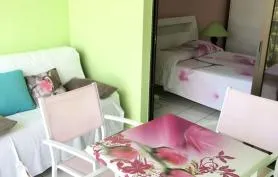 Studio tout confort, piscine, avec accès direct plage