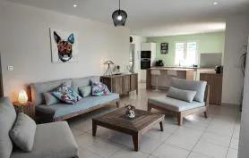 Villa Ti Kaz An Nou avec piscine privée au sel - Vue mer