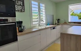 Villa Ti Kaz An Nou avec piscine privée au sel - Vue mer