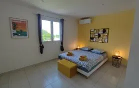 Villa Ti Kaz An Nou avec piscine privée au sel - Vue mer