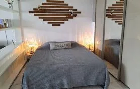 Studio avec piscine et vue lagon