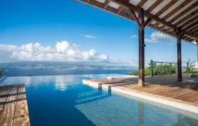 VILLA COCOYER avec vue sur mer des Caraïbes