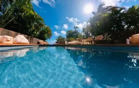 Villa de luxe bord lagon 10 pers piscine et spa