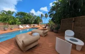 Villa de luxe bord lagon 10 pers piscine et spa