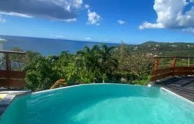 Villa Yekrik Yekrak - Vue sur la mer des Caraîbes
