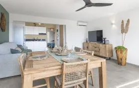 Sur les hauteurs de la Baie Orientale - Appartement 1 chambre vue mer 